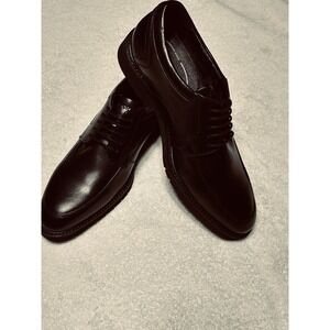 Rockport® Men's Florian Lace Dress Oxfords Black Leather Cushion 8.5‎  NWOB